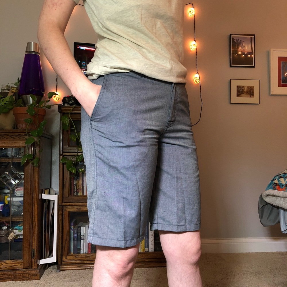 Gray shorts